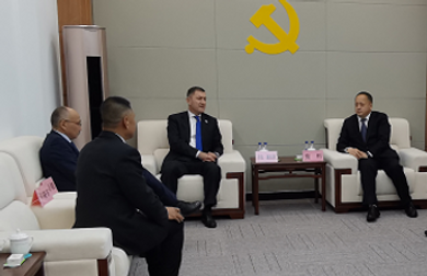 Об участи делегации Секретариата ШОС на презентации в Зоне промышленности и экономики города Сипин провинции Цзилинь