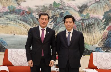 Генеральный секретарь ШОС встретился с мэром города Тяньзцинь