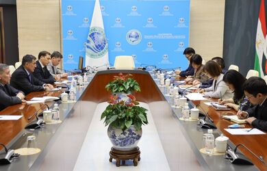 Генеральный секретарь ШОС провел рабочую встречу с президентом компании Beizhong Yilin Pharm Tech