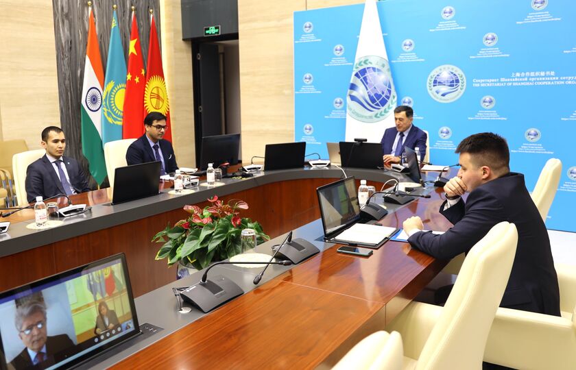 Генеральный секретарь ШОС провел онлайн-встречу с высокими представителями системы ООН