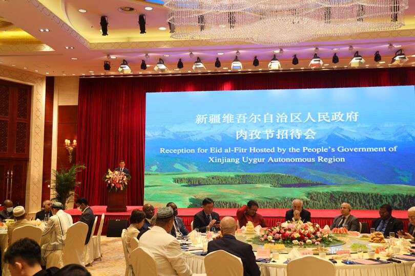 Генеральный секретарь ШОС принял участие на приёме от имени правительства Синьцзян-Уйгурского автономного района по случаю праздника Рамазан хайит