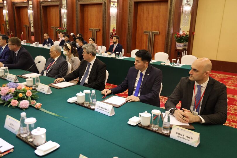 Генеральный секретарь ШОС встретился с Заместителем Председателя ПК ВСНП Китая г-жой Шэнь Юэюэ
