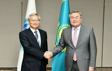 Заместитель Премьер-министра и Министр иностранных дел Казахстана Тлеуберди