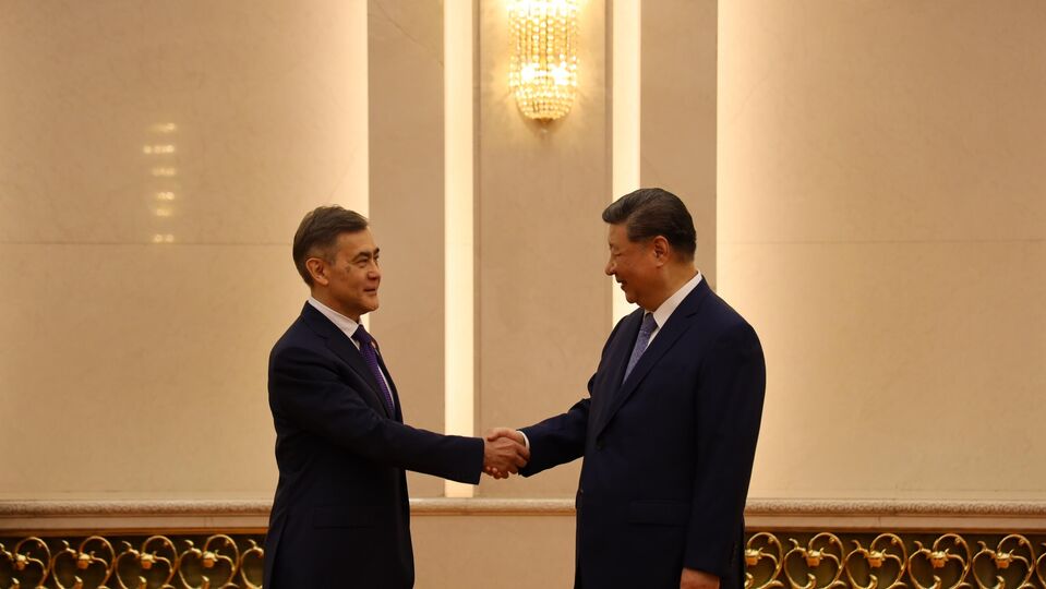 Meeting with China's President Xi Jinping