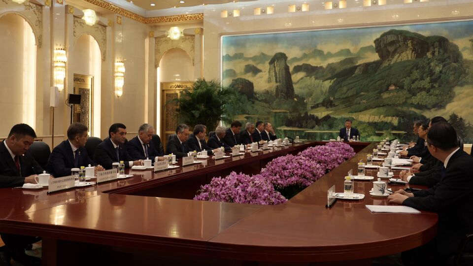 Meeting with China's President Xi Jinping