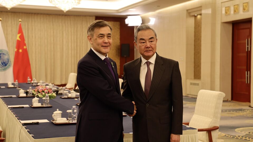 SCO Secretary General Meets with the Chinese Foreign Minister
