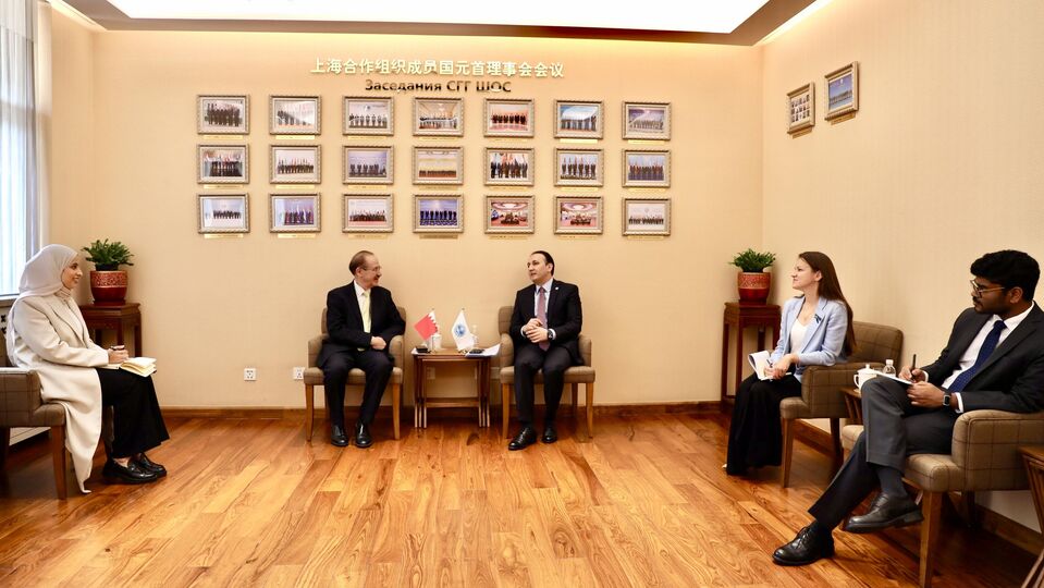 Meeting with Head of Diplomatic Mission of Bahrain