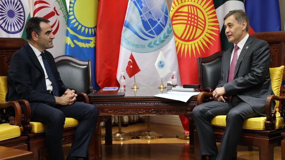 SCO Secretary General met with the Ambassador of Turkey