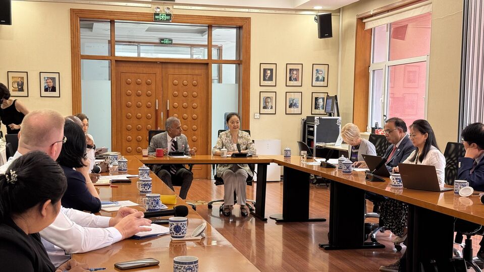 Briefing for UN Regional Office in China