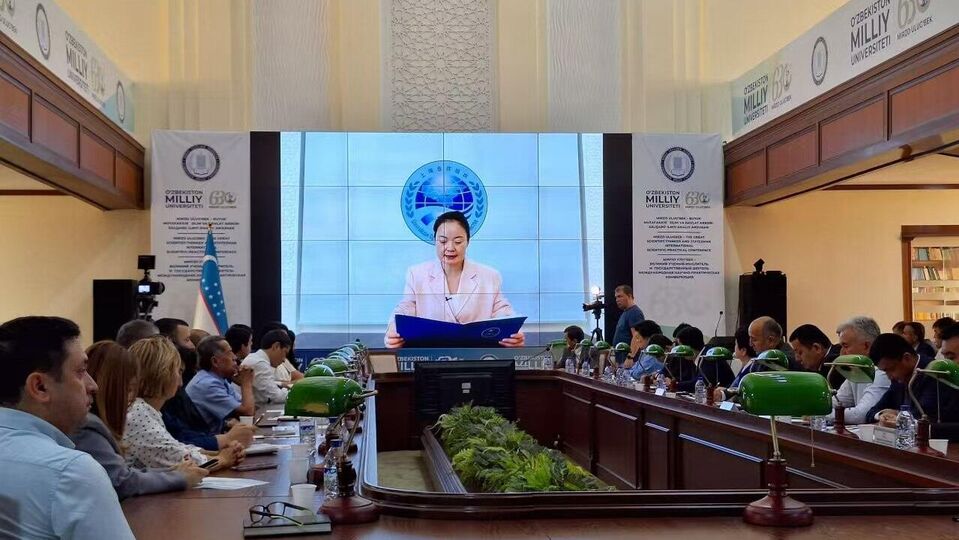 上海合作组织副秘书长在“上合组织在行动:新乌兹别克斯坦的倡议”圆桌会议发表视频致辞