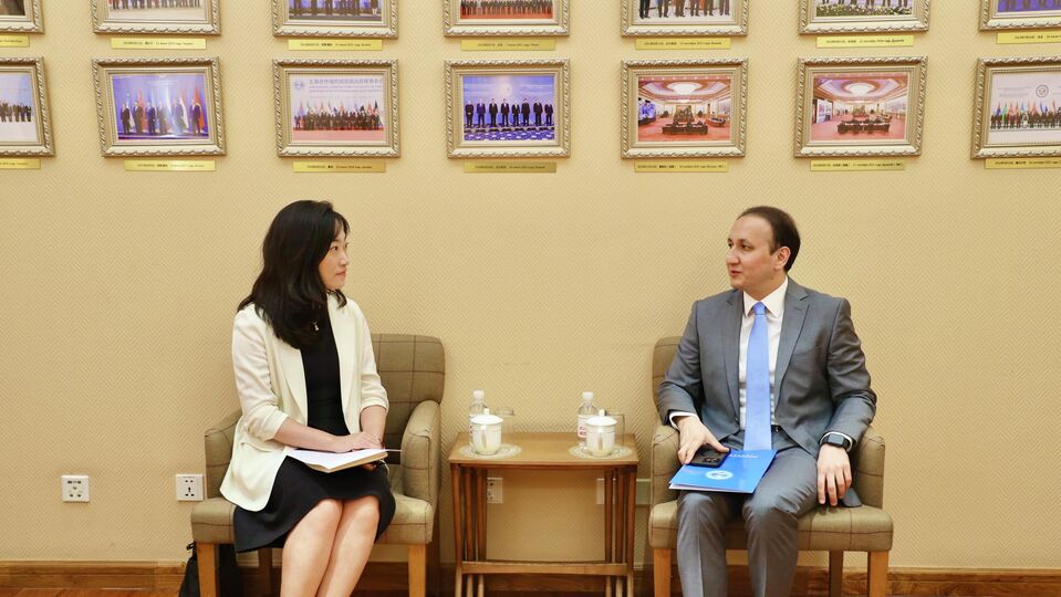 SCO Deputy Secretary General Meets with Delegation of UN Volunteer Structure