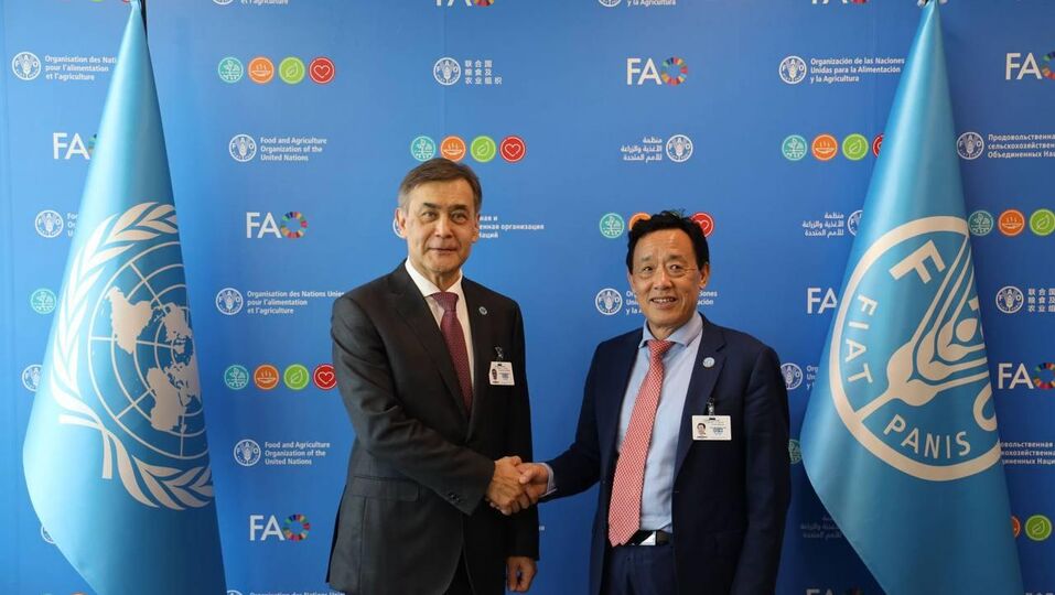 SCO Secretary General Meets with FAO Director-General