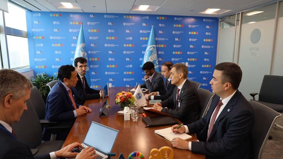 SCO Secretary General Meets with FAO Director-General