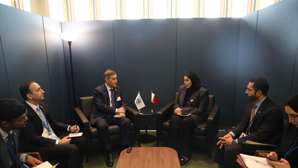 SCO Secretary-General Meets with Minister of Foreign Affairs of the State of Qatar