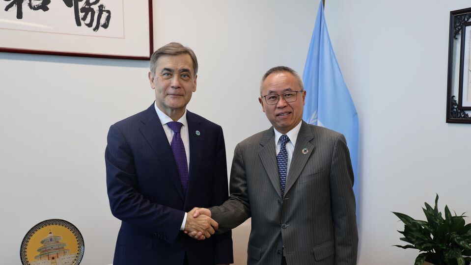 О встрече Генерального секретаря ШОС с заместителем Генерального секретаря ООН по экономическим и социальным вопросам