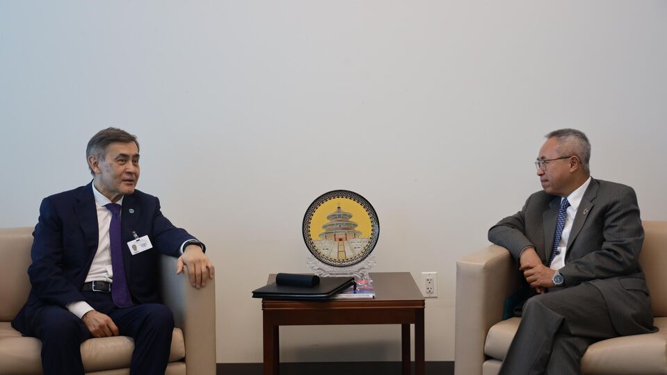 SCO Secretary-General Meets with UN Under-Secretary-General for Economic and Social Affairs