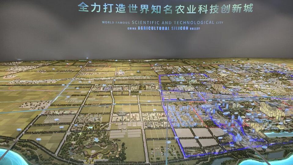 Об открытии международной высокотехнологичной агропромышленной выставки в Янлине