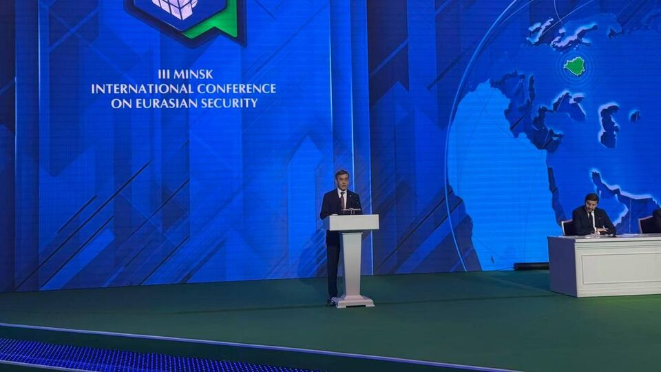 SCO Secretary General Takes Part in the Minsk International Conference on Eurasian Security