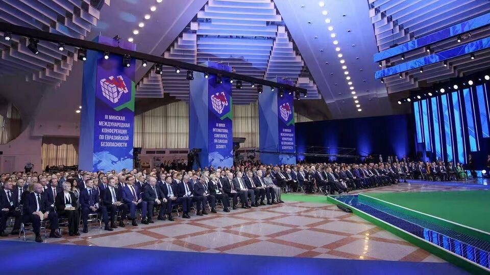 SCO Secretary General Takes Part in the Minsk International Conference on Eurasian Security