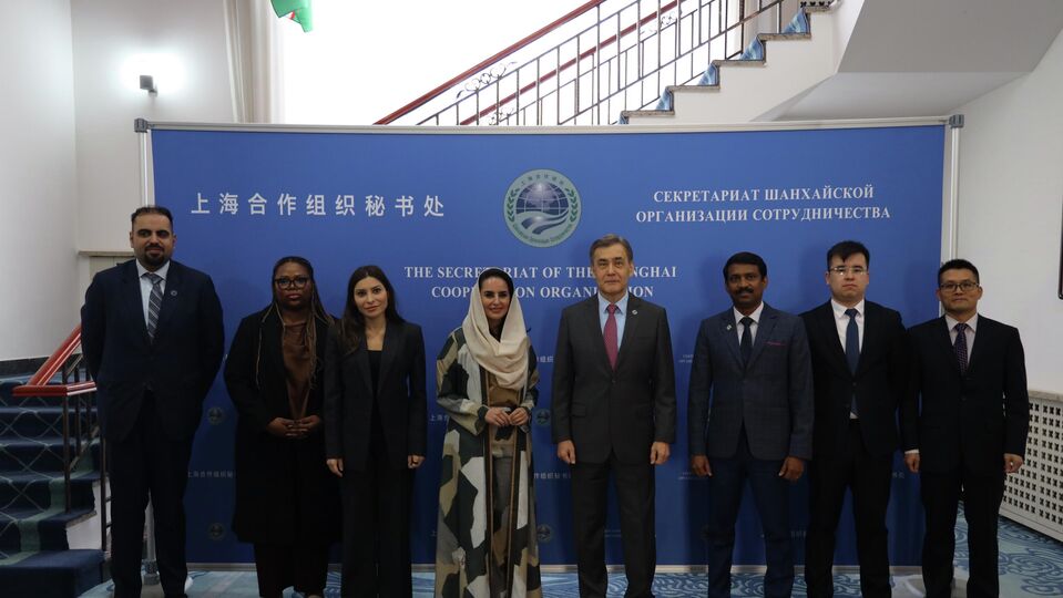 SCO Secretary General Meets with Secretary General of Digital Cooperation Organization