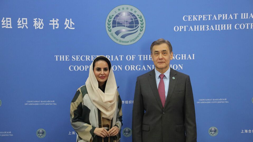 SCO Secretary General Meets with Secretary General of Digital Cooperation Organization