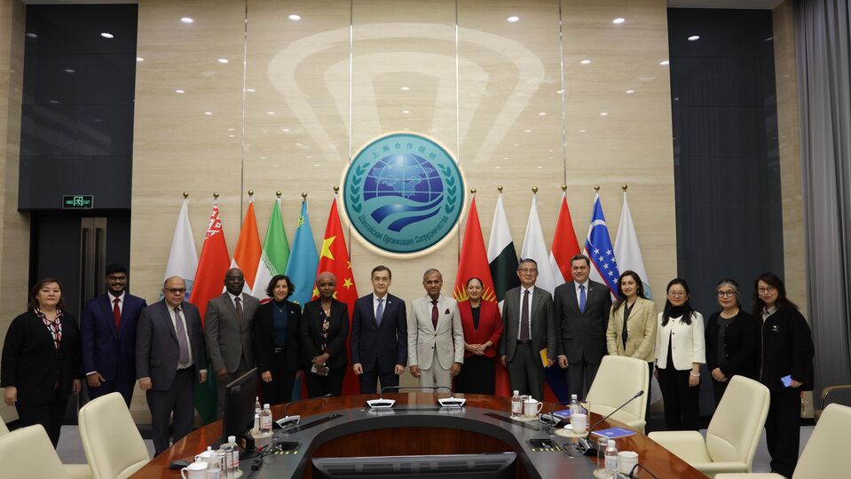 SCO Secretary-General Meets with the UN Resident Coordinator in China