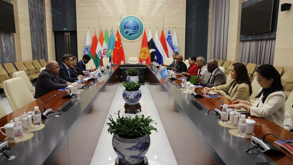 SCO Secretary-General Meets with the UN Resident Coordinator in China