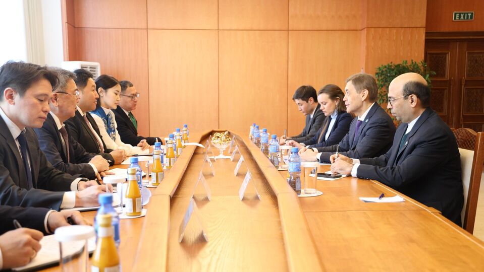 Meeting between the SCO Secretary-General and the Secretary of the National Security Council of Mongolia