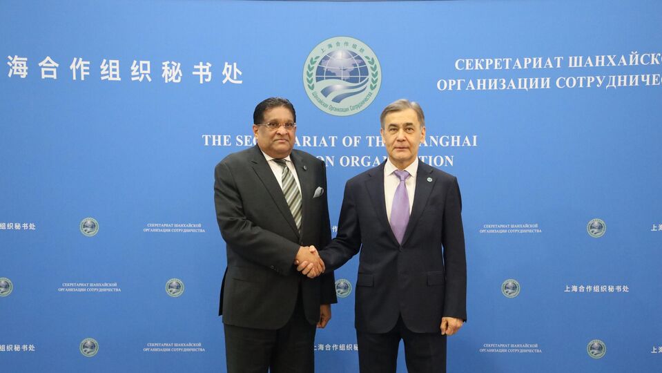 Meeting of the SCO Secretary-General with the Ambassador of Sri Lanka