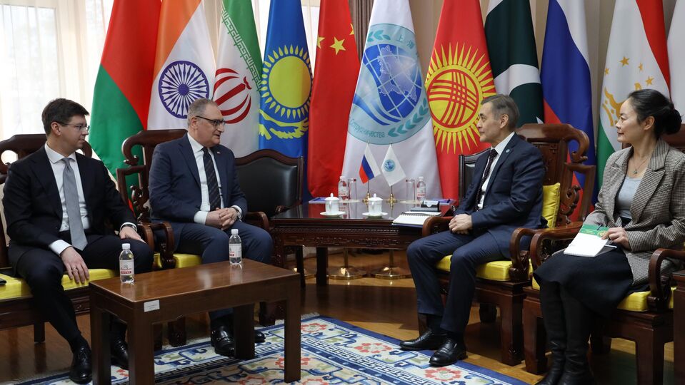 On the meeting of the SCO Secretary-General with Russia Ambassador to China and Permanent Representative to the SCO Secretariat