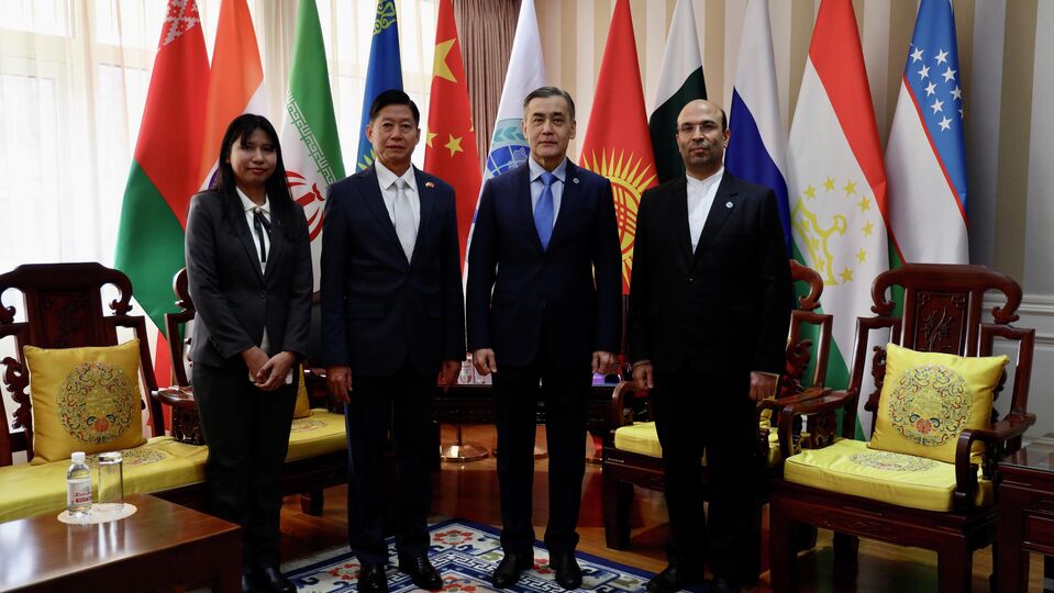 SCO Secretary-General meets with the Ambassador of Myanmar