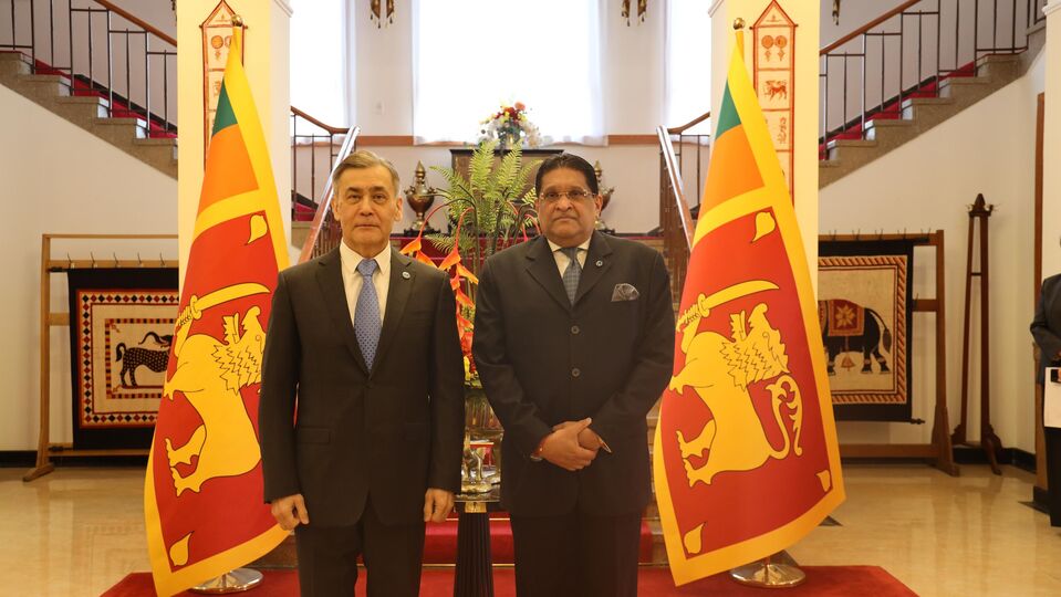 SCO Secretary-General meets the Ambassador of Sri Lanka