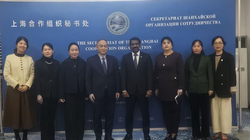 Delegation of the China-ASEAN Expo (CAEXPO) Secretariat visits the SCO Secretariat