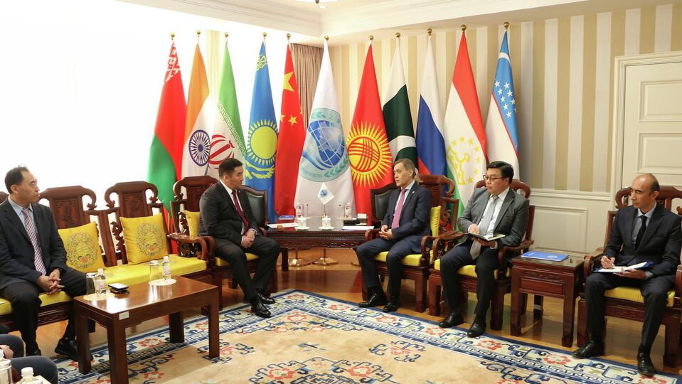 SCO Secretary-General meets with the Director of the SCO RATS Executive Committee