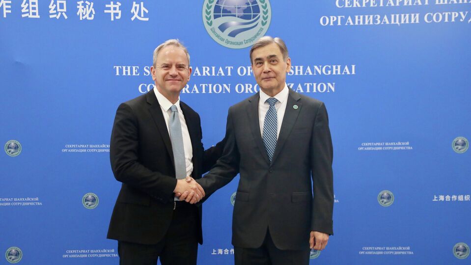 SCO Secretary-General meets with the UN Resident Coordinator in China