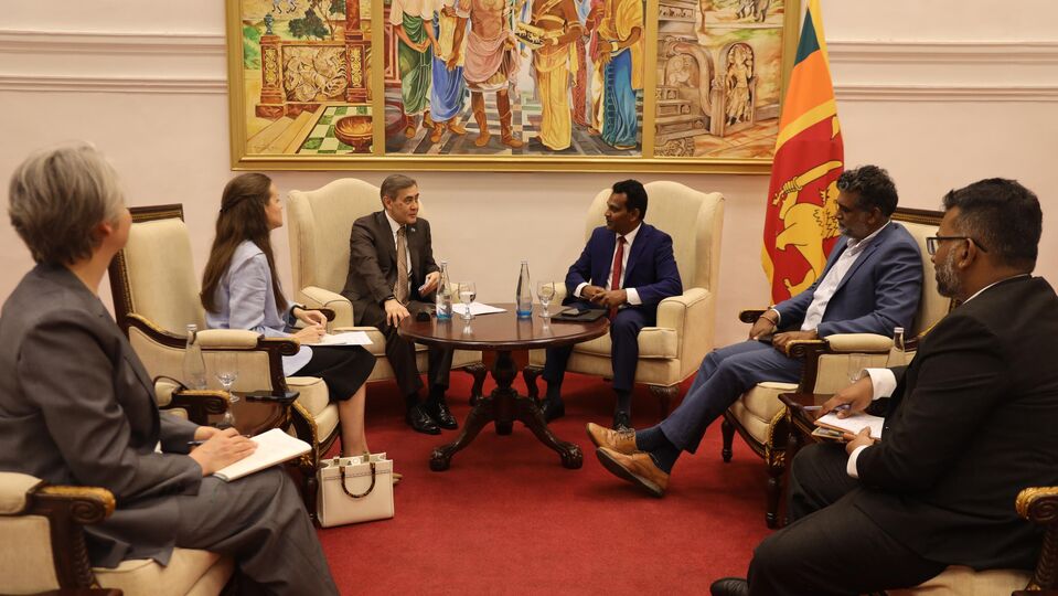 SCO Secretary-General meets with Members of the Government of Sri Lanka