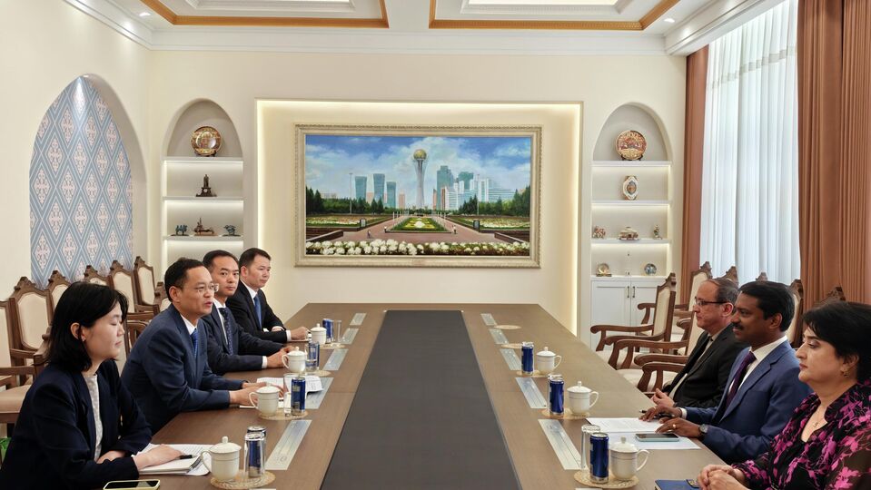 Representatives of the Department of Commerce of Jiangxi Province visit SCO Secretariat