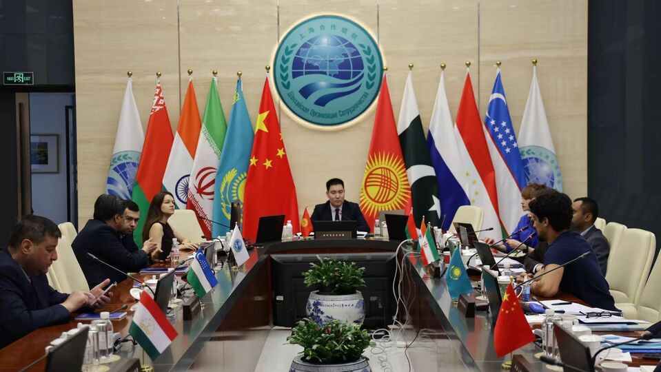 Permanent Representatives of the SCO Member States hold a meeting at the SCO Secretariat