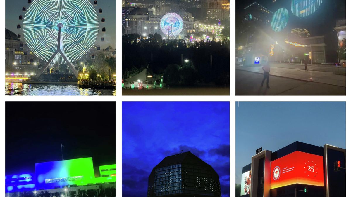 SCO Turns 25: Member State Capitals Light Up in Organisation’s Colours  eng.sectsco.org
