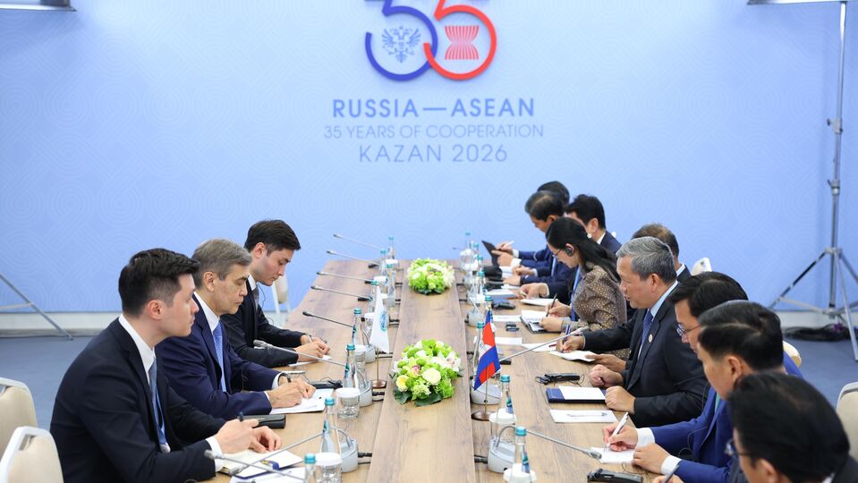 The SCO Secretary-General met with Prime Minister of the Kingdom of Cambodia Hun Manet.