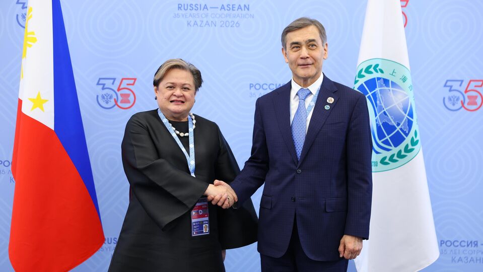 Nurlan Yermekbayev held talks with Philippine Secretary of Foreign Affairs Maria Theresa Lazaro.