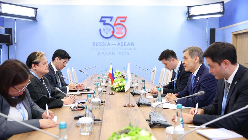 Nurlan Yermekbayev held talks with Philippine Secretary of Foreign Affairs Maria Theresa Lazaro.