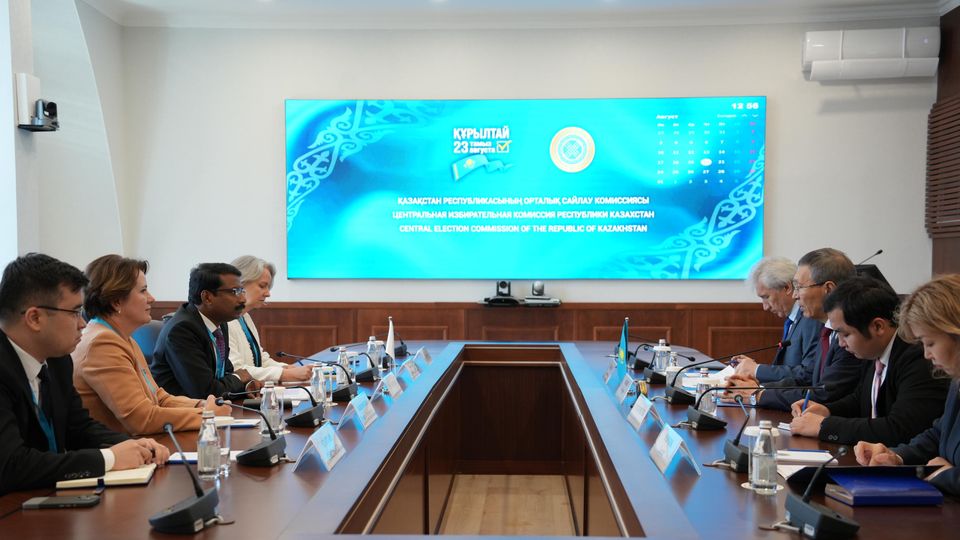 SCO Observer Mission Continues its Work in Kazakhstan