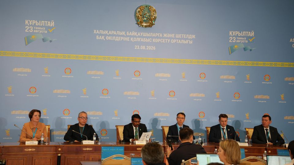 SCO Mission Observed Parliamentary Elections in the Republic of Kazakhstan