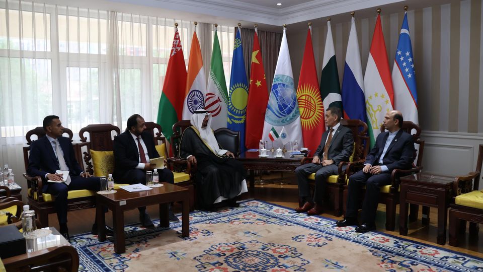 SCO Secretary-General Meets with the Ambassador of Kuwait