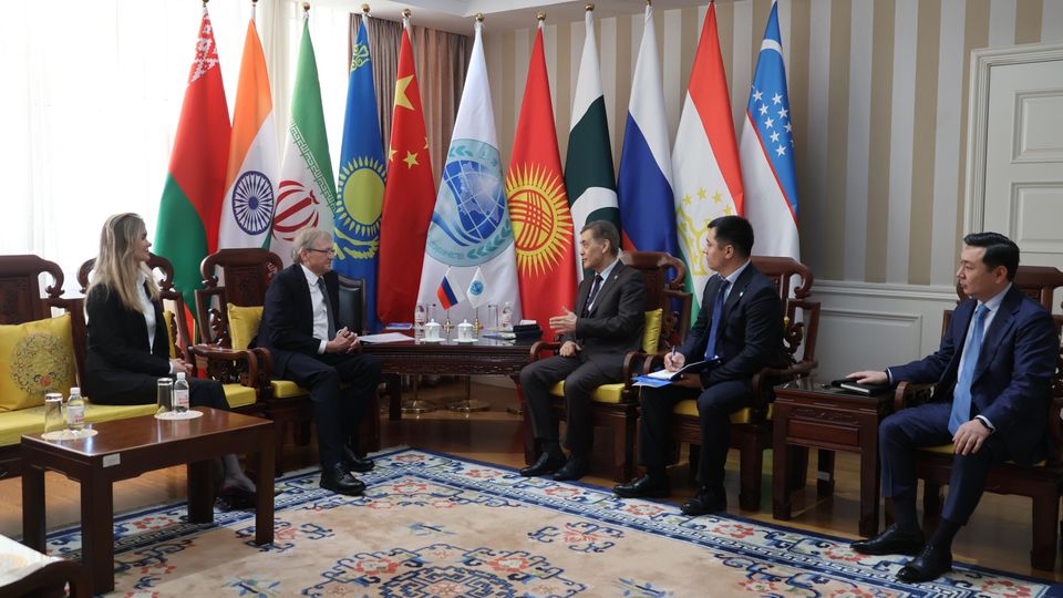 SCO Secretary General Meets with the Special Representative of the President of the Russian Federation for Relations with International Organizations to Achieve the Sustainable Development Goals