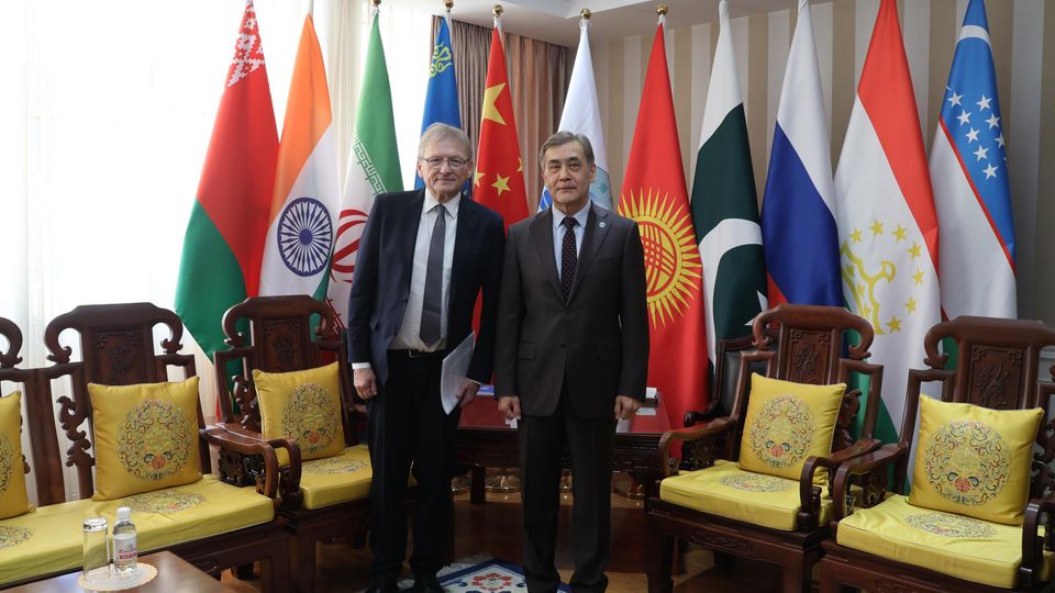 SCO Secretary General Meets with the Special Representative of the President of the Russian Federation for Relations with International Organizations to Achieve the Sustainable Development Goals