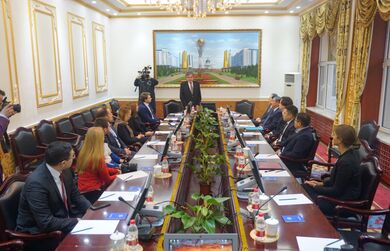 Заседание Пресс-клуба ШОС