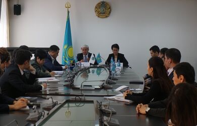 Выступление Генерального секретаря ШОС в Академии государственного управления при Президенте Республики Казахстан