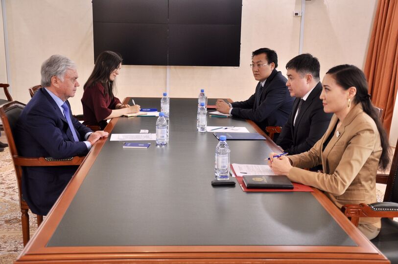 Meeting with Minister of National Economy of Kazakhstan Встреча с Министром национальной экономики Республики Казахстан